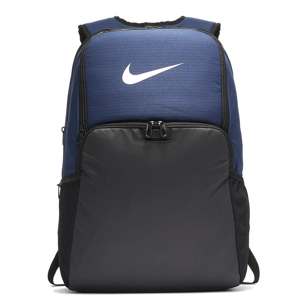NEW Nike Brasilia Training Backpack Midnight Navy Blue Black White  BA5954-410