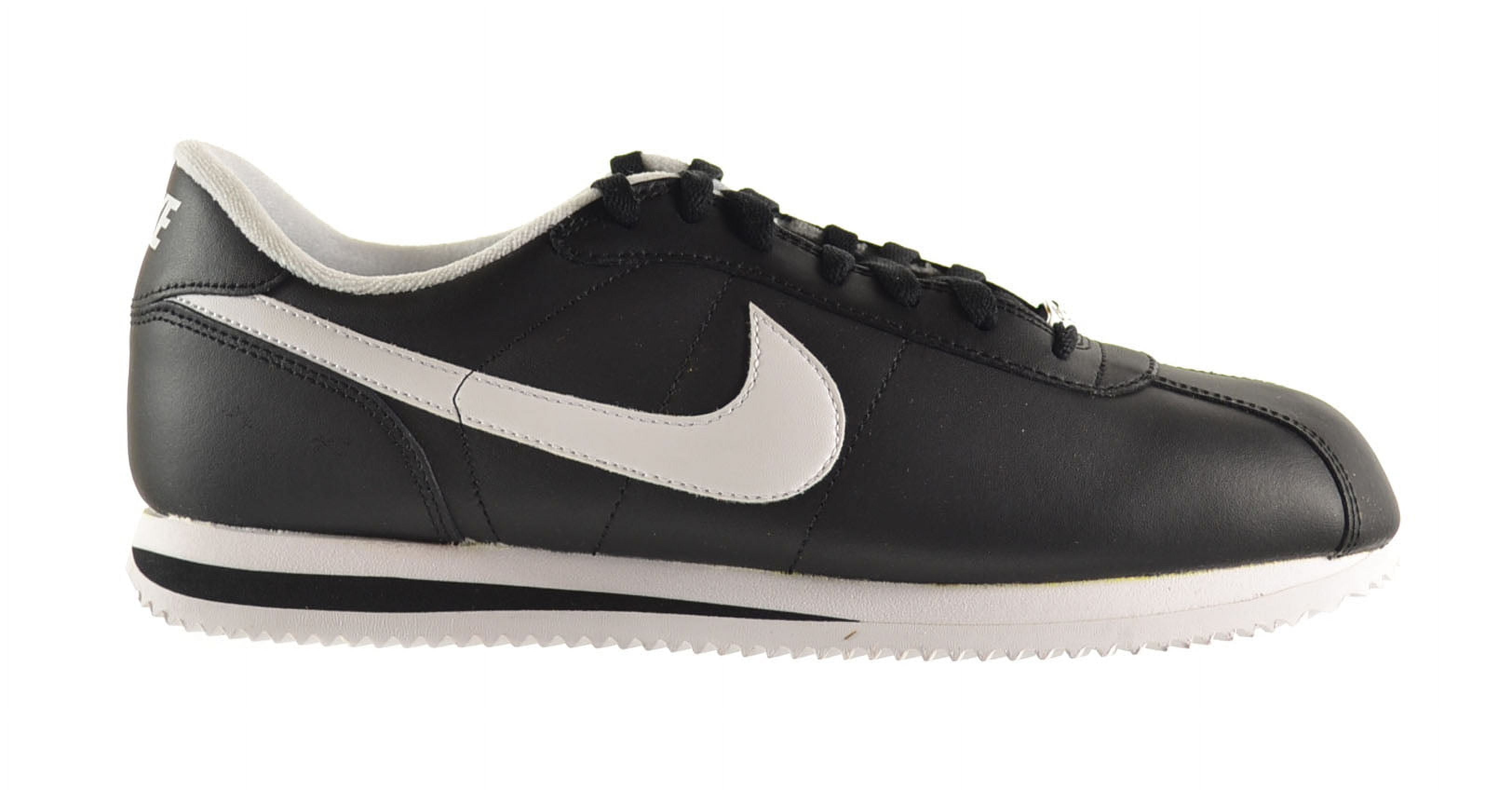 靴 NIKE CORTEZ BASIC LEATHER 06 Nike Cortez Basic Leather 06 Black White - Sneaker Bar Detroit
