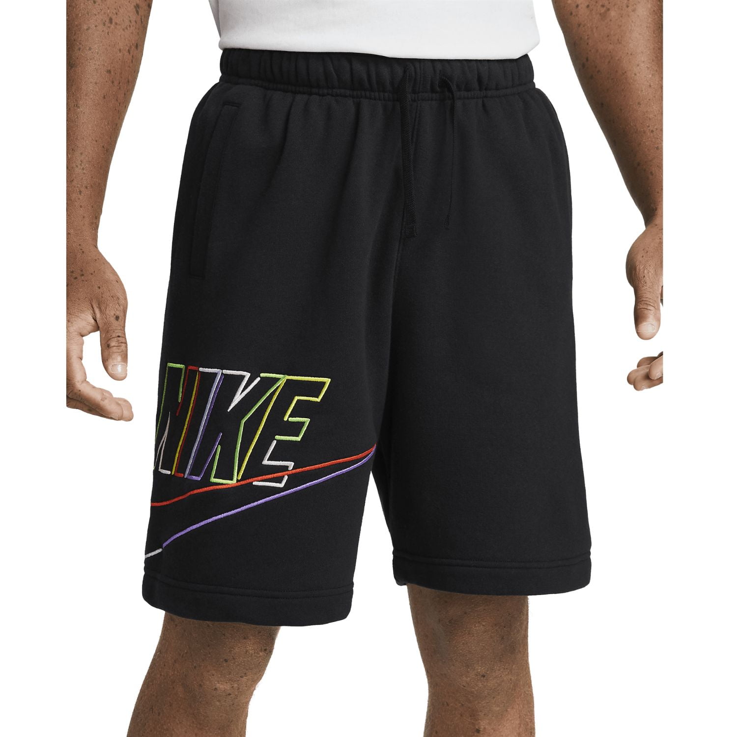 mens nike club fleece shorts
