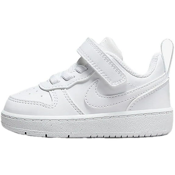 NIKE Court Borough Low Recraft Boys DV5458-106 (White/White-White), Size 4