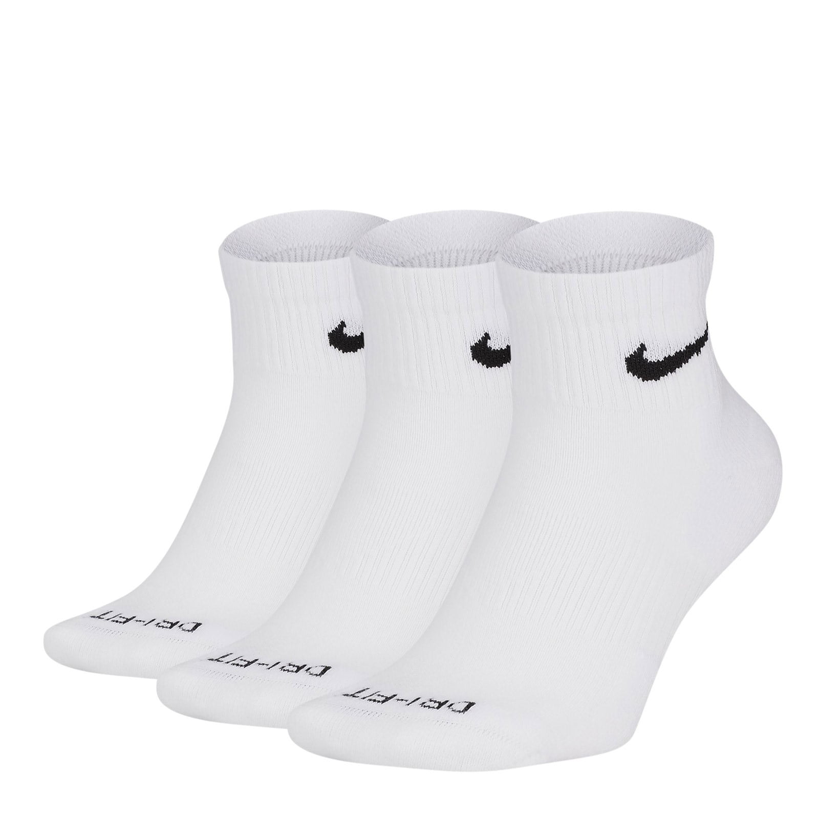 Buy Nike 3 Pack Quarter Socks online