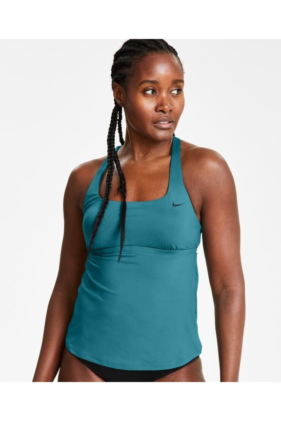 Essential Square Neck Racerback Tankini XS
