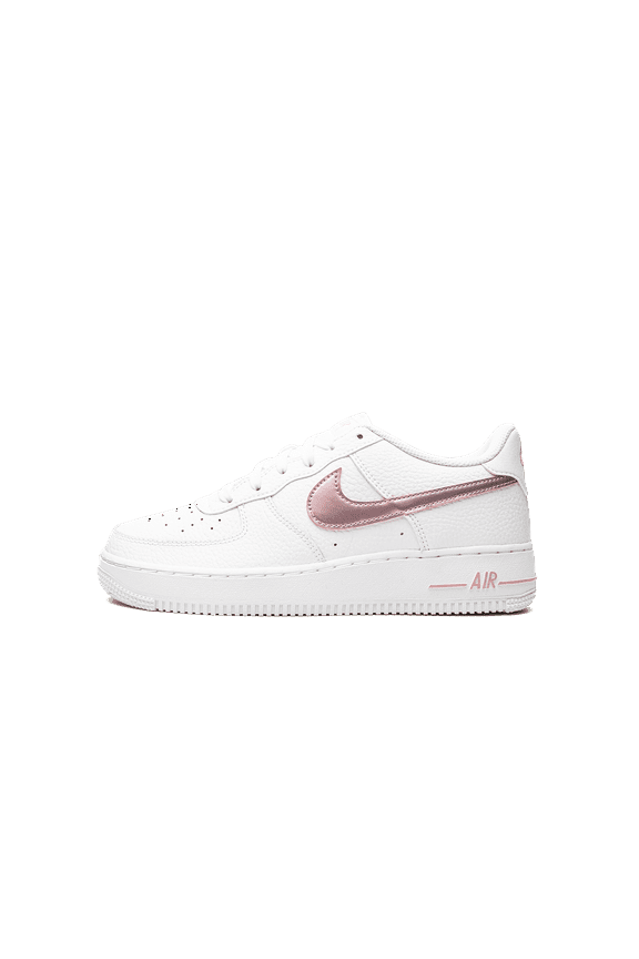 GRADE SCHOOL Air Force 1 GS "White/Pink Glaze" CT3839 104 from Stadium Goods