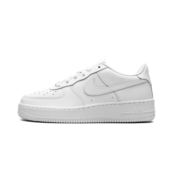 NIKE GRADE SCHOOL Air Force 1 LE GS "Triple White" FV5951 111 from Stadium Goods