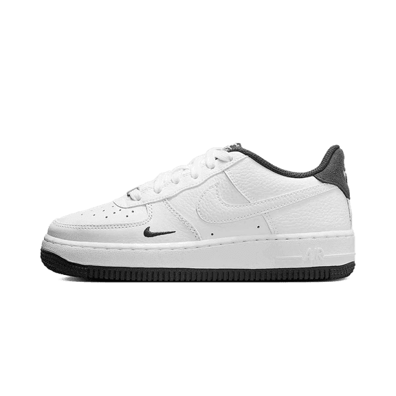 NIKE GRADE SCHOOL Air Force 1 Low GS "White Anthracite" HJ4560 100 HJ4560 100 from Stadium Goods