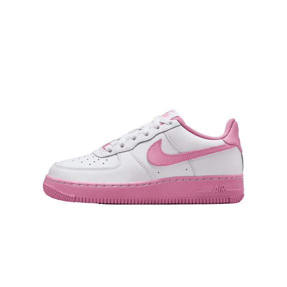 NIKE GRADE SCHOOL Air Force 1 Low GS "White Magic Flamingo" IB4411 100 IB4411 100 from Stadium Goods