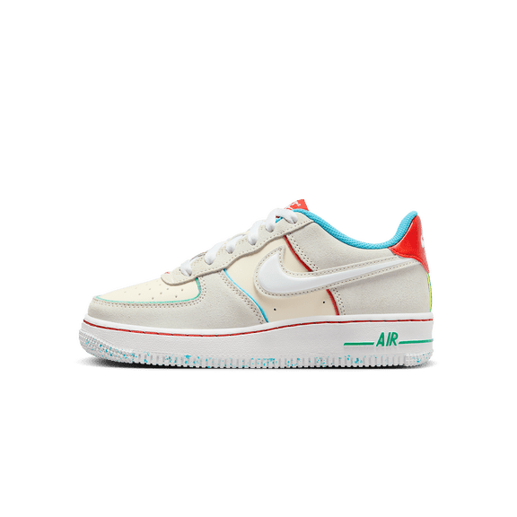 NIKE GRADE SCHOOL Air Force 1 Low LV8 GS "Holiday Cookies" FQ8350 110 FQ8350 110 from Stadium Goods