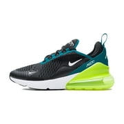 NIKE GRADE SCHOOL Air Max 270 GS "Black Bright Spruce Volt" 943345 026 from Stadium Goods