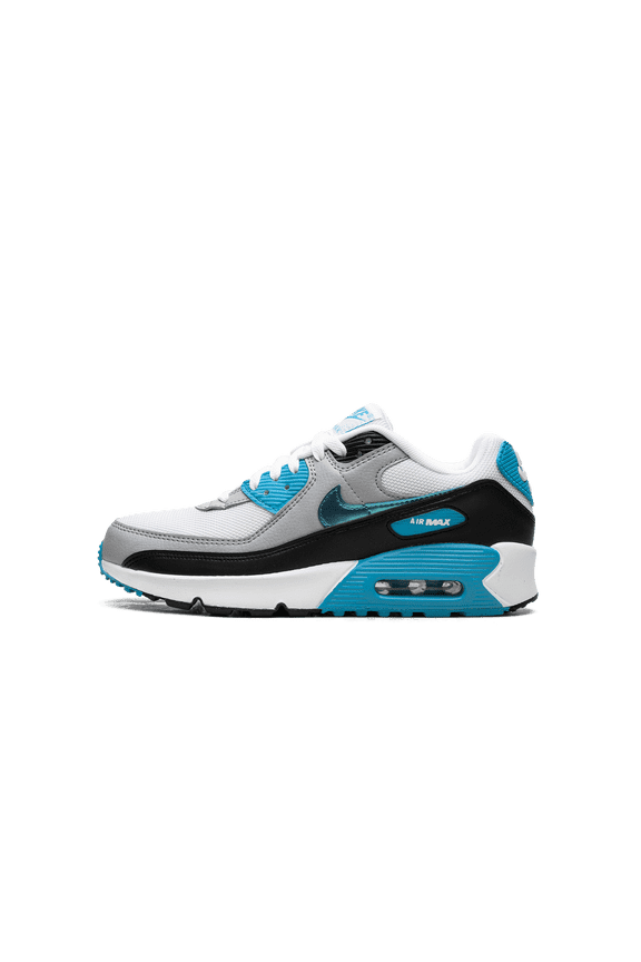 GRADE SCHOOL Air Max 90 GS "Blue Lightning Metallic" FD0678 100 from Stadium Goods