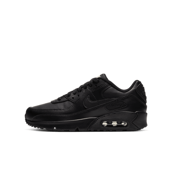 NIKE GRADE SCHOOL Air Max 90 "Triple Black" CD6864 001 from Stadium Goods