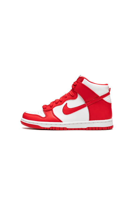 GRADE SCHOOL Dunk High GS "White / University Red" DB2179 106 DB2179 106 from Stadium Goods