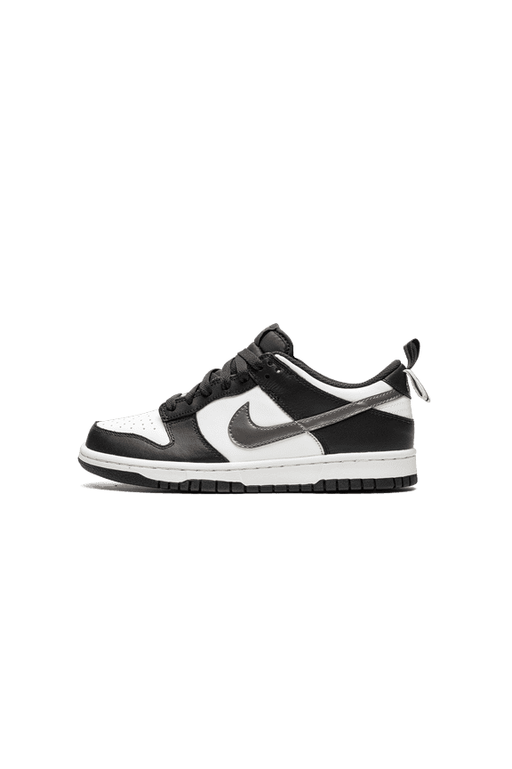 GRADE SCHOOL Dunk Low "Black White Metallic" DH9764 001 DH9764 001 from Stadium Goods