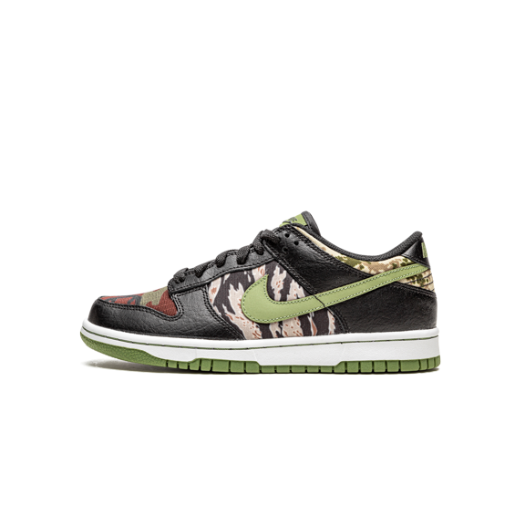 NIKE GRADE SCHOOL Dunk Low GS "Black Multi-Camo" DB1909 001 DB1909 001 from Stadium Goods