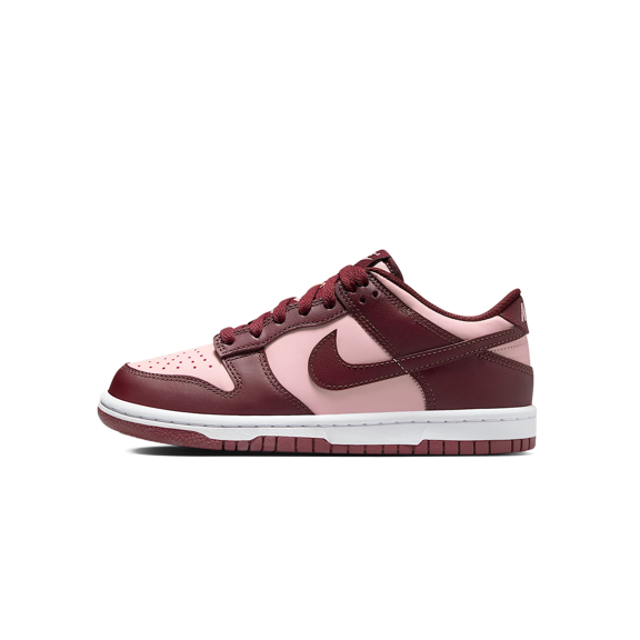 NIKE GRADE SCHOOL Dunk Low GS "Dark Team Red Echo Pink" FB9109 600 FB9109 600 from Stadium Goods
