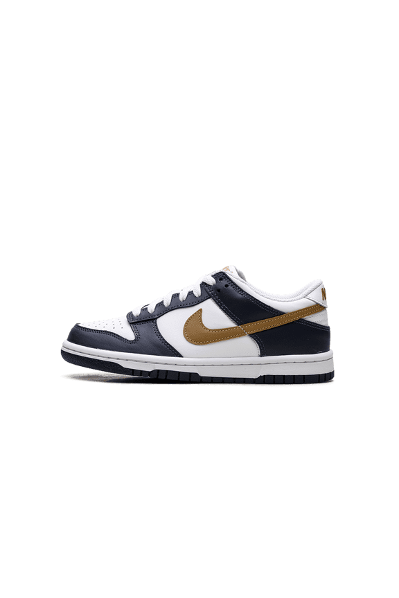 GRADE SCHOOL Dunk Low GS "Midnight Navy Wheat" FB9109 111 FB9109 111 from Stadium Goods