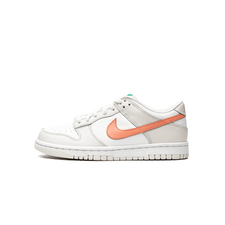 NIKE GRADE SCHOOL Dunk Low GS "Mismatch Swoosh - Tropical Twist" CW1590 101 from Stadium Goods