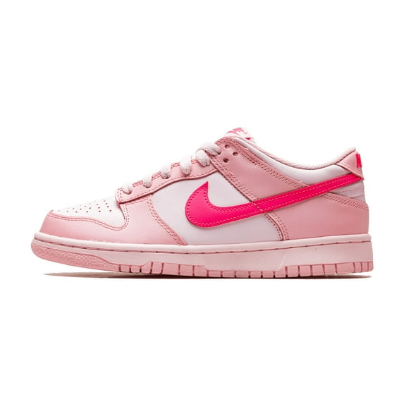 NIKE GRADE SCHOOL Dunk Low GS "Triple Pink" DH9765 600 from Stadium Goods