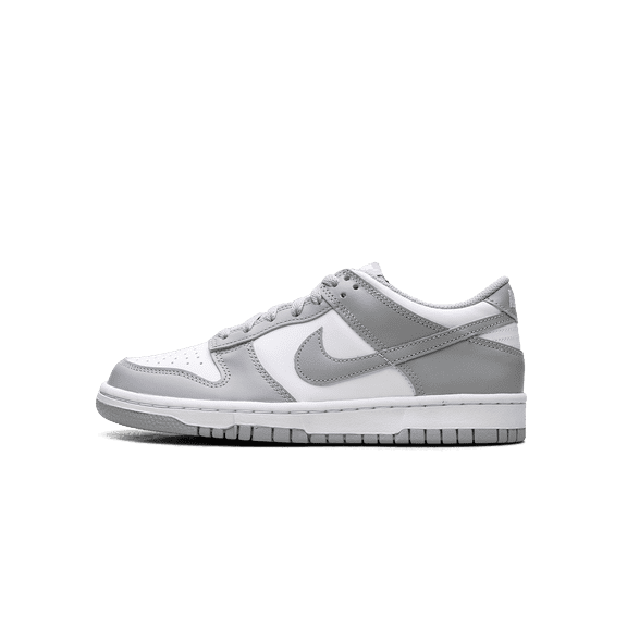 NIKE GRADE SCHOOL Dunk Low GS "White Light Smoke Grey" FB9109 123 FB9109 123 from Stadium Goods