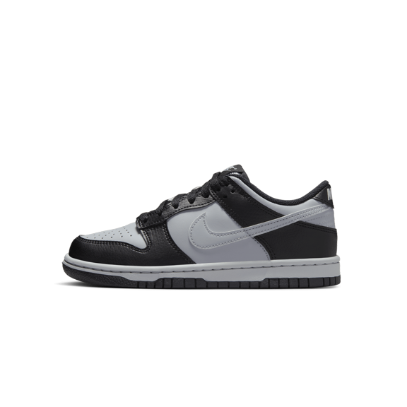 NIKE GRADE SCHOOL Dunk Low GS "Wolf Grey Black" HQ3810 001 HQ3810 001 from Stadium Goods