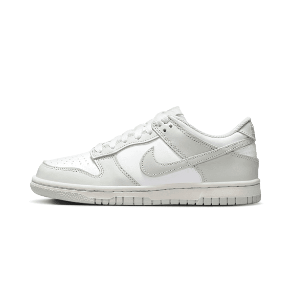 NIKE GRADE SCHOOL Dunk Low "White Light Smoke Grey (GS)" FB9109 124 FB9109 124 from Stadium Goods