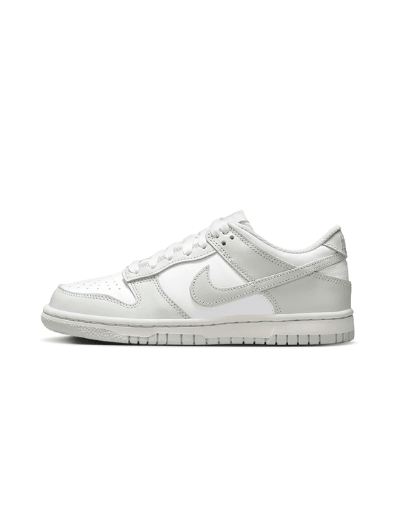 GRADE SCHOOL Dunk Low "White Light Smoke Grey (GS)" FB9109 124 FB9109 124 from Stadium Goods