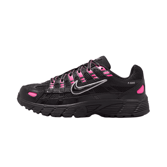 NIKE GRADE SCHOOL P- 6000 GS "Pink Blast Metallic Silver Black" HV5064 600 HV5064 600 from Stadium Goods
