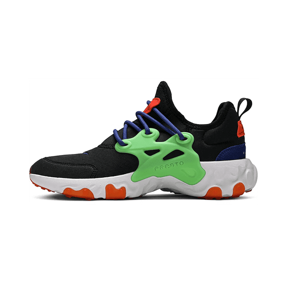 NIKE GRADE SCHOOL Presto React GS "Black Green Nebula" BQ4002 006 BQ4002 006 from Stadium Goods