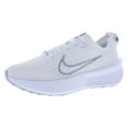 thumbnail image 1 of NIKE Interact Run Womens Road Running Shoes FD2292-100 (White/Metallic Silver-Pure P), Size 10, 1 of 5