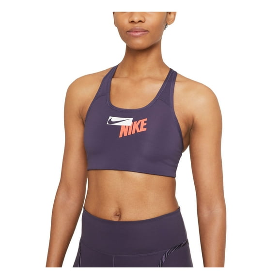 NIKE Intimates Purple Compression Support Sports Bra L