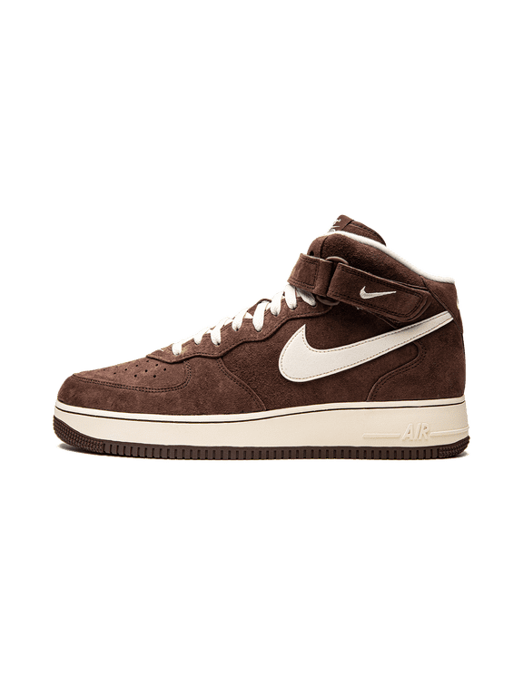 MENS AIR FORCE 1 MID '07 QS "Chocolate" DM0107 200 from Stadium Goods