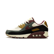 NIKE MENS AIR MAX 90 PRM "Coconut Milk / Green / Bronze" HQ3609 113 from Stadium Goods