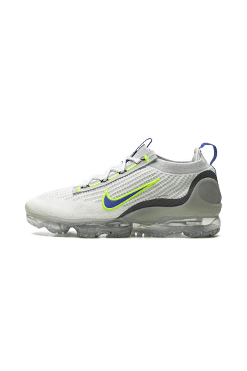 Nike Air VaporMax 2021 FK White Volt Hyper Royal Men\'s Size 10 s-l400.jpg main image 4