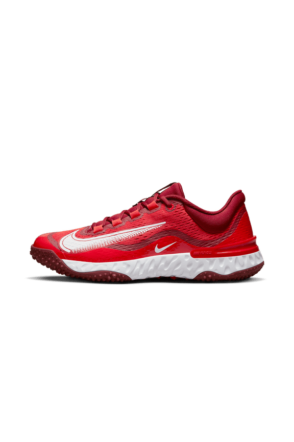 MENS ALPHA HUARACHE ELITE 4 LOW "VARSITY RED" DJ6523 616 DJ6523 616 from Stadium Goods