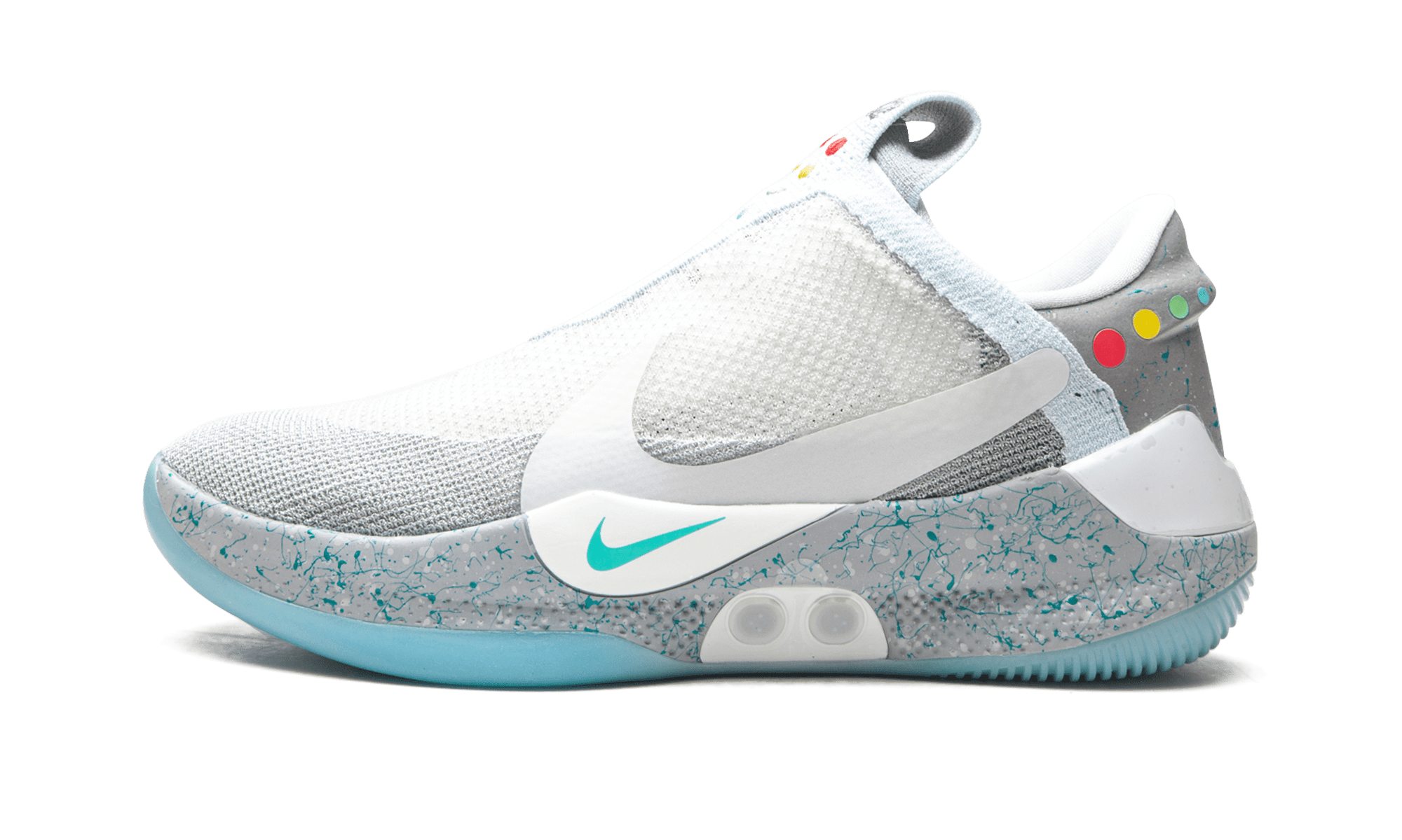 white nike adapt bb