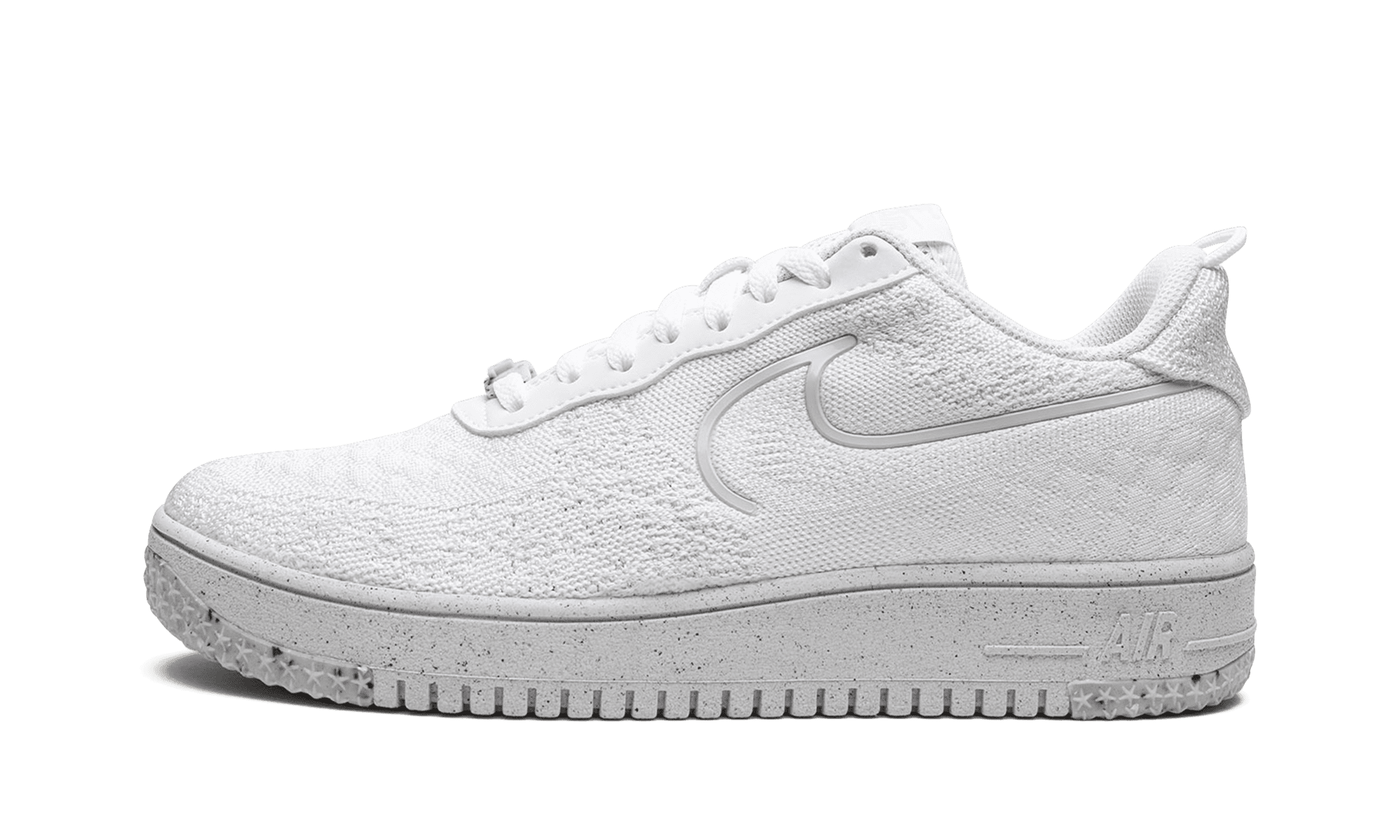 air force 1 flyknit white junior