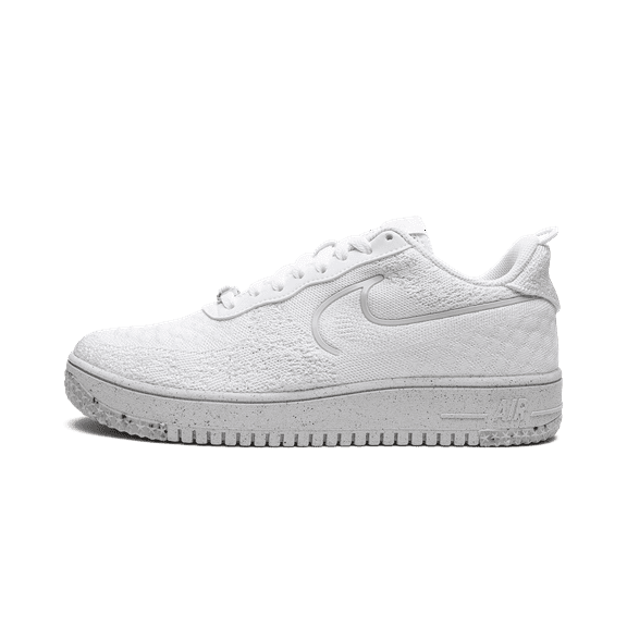 NIKE MENS Air Force 1 CRATER FLYKNIT NN "Whiteout" Dm0590 100 from Stadium Goods