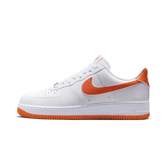 NIKE MENS Air Force 1 Low '07 "Safety Orange" FJ4146 109 from Stadium Goods