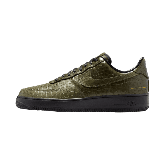 NIKE MENS Air Force 1 Low "Morse Code Cargo Khaki Croc" IQ3370 325 IQ3370 325 from Stadium Goods