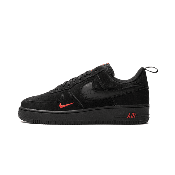 NIKE MENS Air Force 1 Low "Multi Swoosh Black Crimson" DZ4514 001 from Stadium Goods