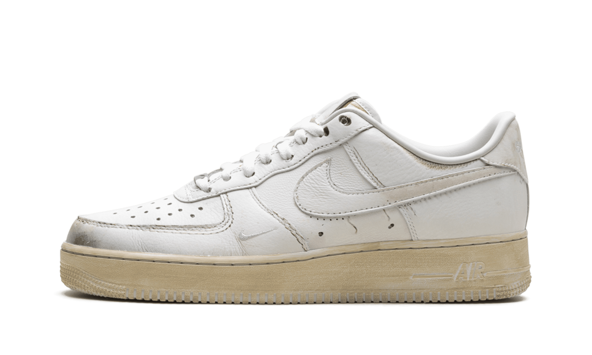 Nike Air Force 1 Low .Swoosh 'Dirty Triple White' HJ9346-100