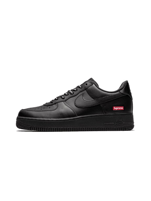 MENS Air Force 1 Low "Supreme - Mini Box Logo Black" CU9225 001 from Stadium Goods