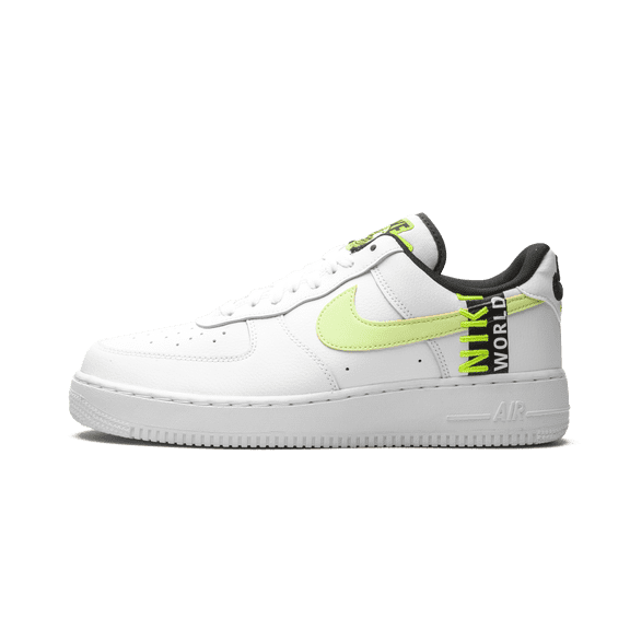 NIKE MENS Air Force 1 Low "Worldwide White Volt" CK6924 101 from Stadium Goods
