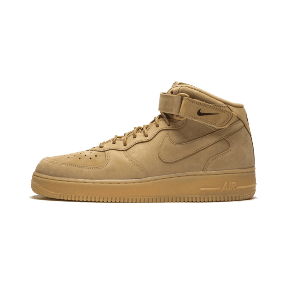 NIKE MENS Air Force 1 Mid 07 PRM QS "Flax" 715889 200 715889 200 from Stadium Goods