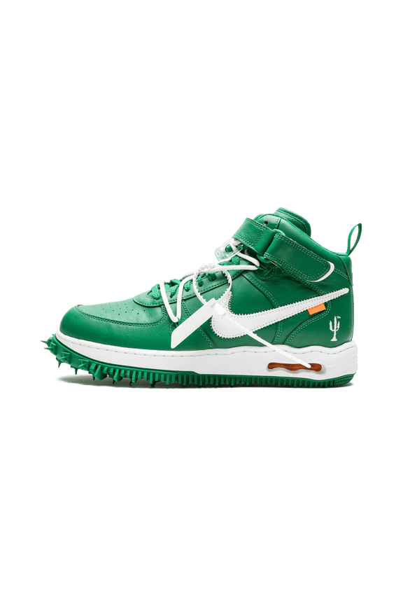 MENS Air Force 1 Mid "Off-White - Pine Green" DR0500 300 from Stadium Goods
