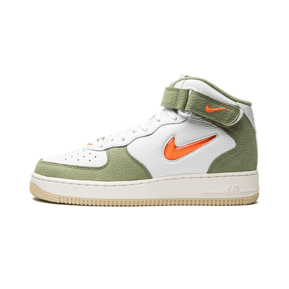 NIKE MENS Air Force 1 Mid QS "Jewel Oil Green" DQ3505 100 from Stadium Goods