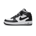 thumbnail image 1 of NIKE MENS Air Force 1 Mid "Stussy - Light Bone Black" DJ7840 002 DJ7840 002 from Stadium Goods, 1 of 8