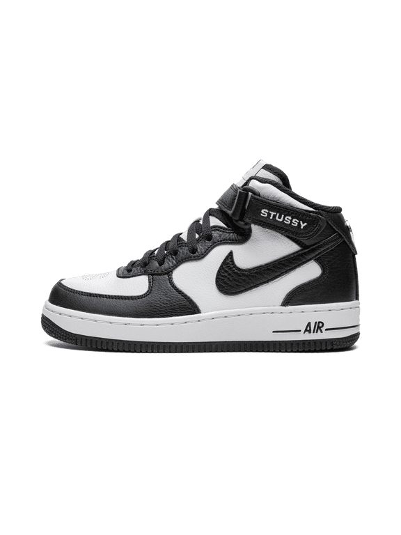 MENS Air Force 1 Mid "Stussy - Light Bone Black" DJ7840 002 DJ7840 002 from Stadium Goods