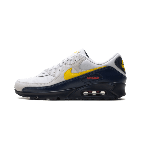 NIKE MENS Air Max 90 "Neutral Grey Tour Yellow" IF0670 001 from Stadium Goods
