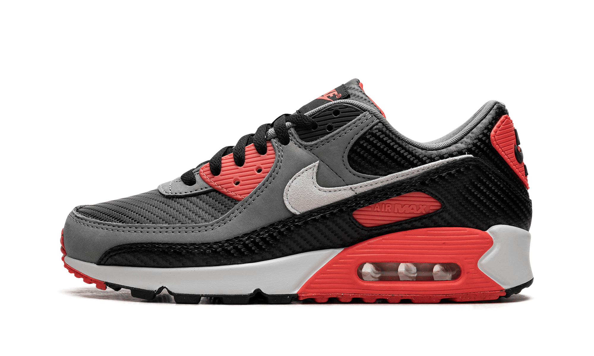 NIKE MENS Air Max 90 PRM "Black Photon Dust" HM9432 001 from Stadium Goods