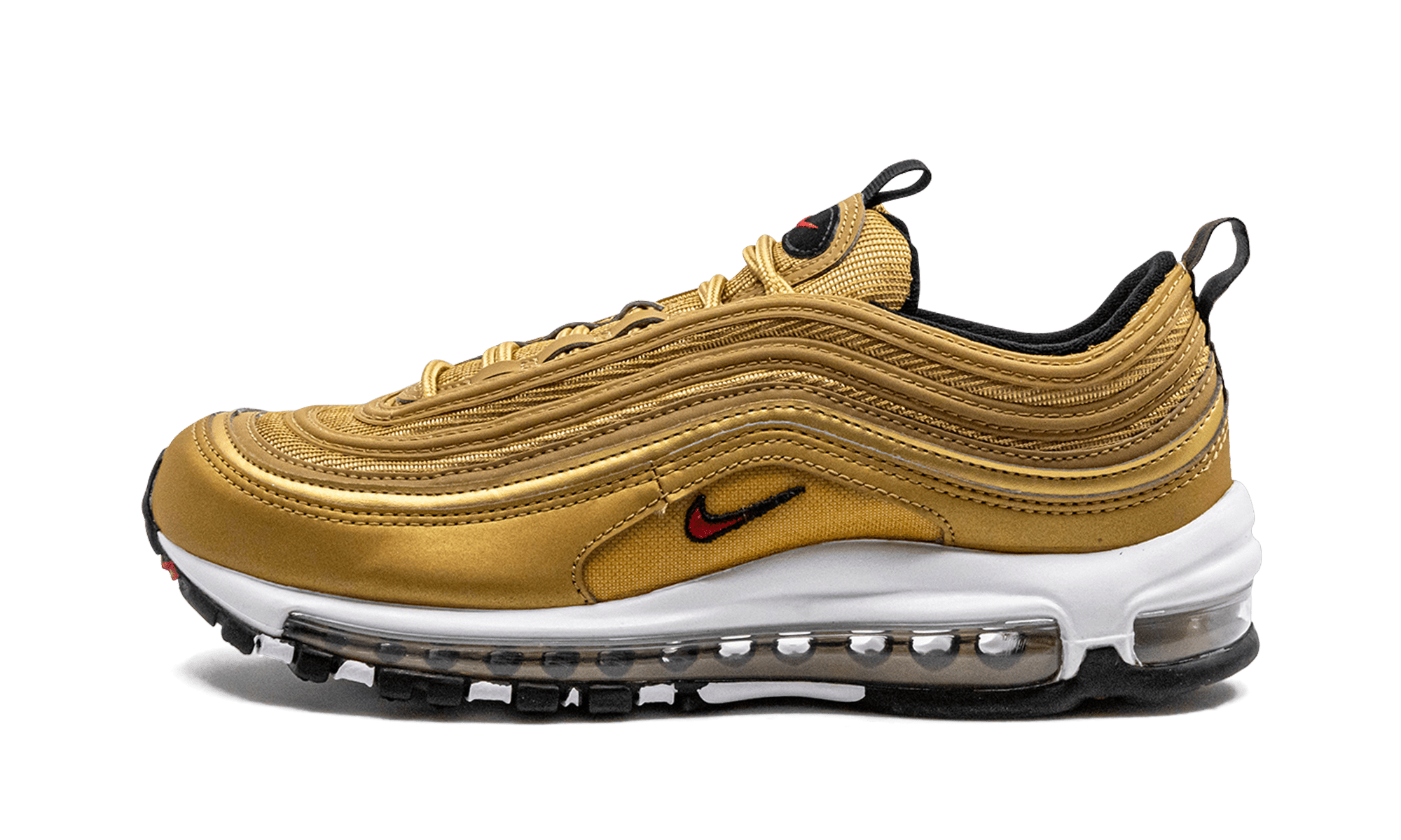 NIKE MENS Air Max 97 OG "Gold Bullet 2023" DM0028 700 DM0028 700 from Stadium Goods